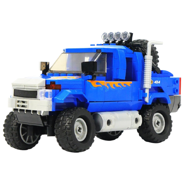 Детский конструктор Sluban Bricks F350 Авто/ Синий photo 2