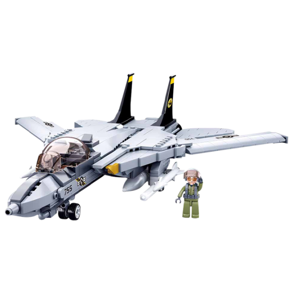 Детский конструктор Sluban Bricks F14 Армия/ Серый photo 2