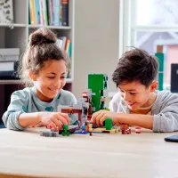 Constructor pentru copii LEGO The Creeper Mine Joc/ Multicolor photo 3