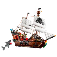 Constructor pentru copii LEGO Pirate Ship Pirați/ Brown photo 2