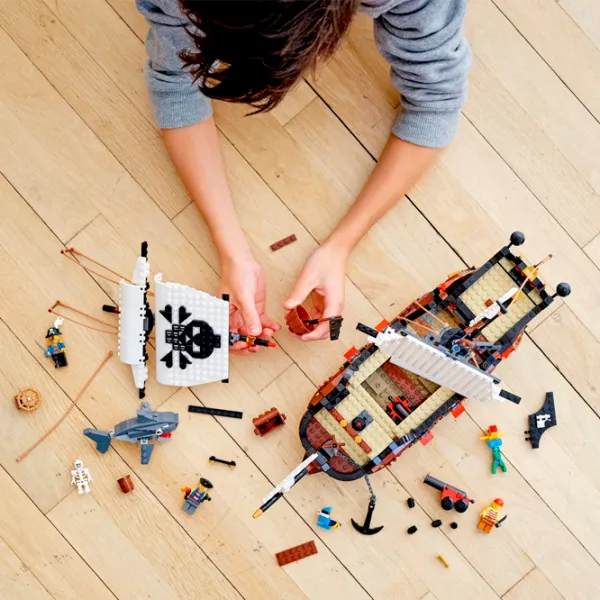 Детский конструктор LEGO Pirate Ship Пираты/ Коричневый photo 3