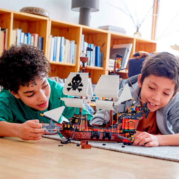 Детский конструктор LEGO Pirate Ship Пираты/ Коричневый photo 4