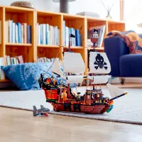 Constructor pentru copii LEGO Pirate Ship Pirați/ Brown photo 5