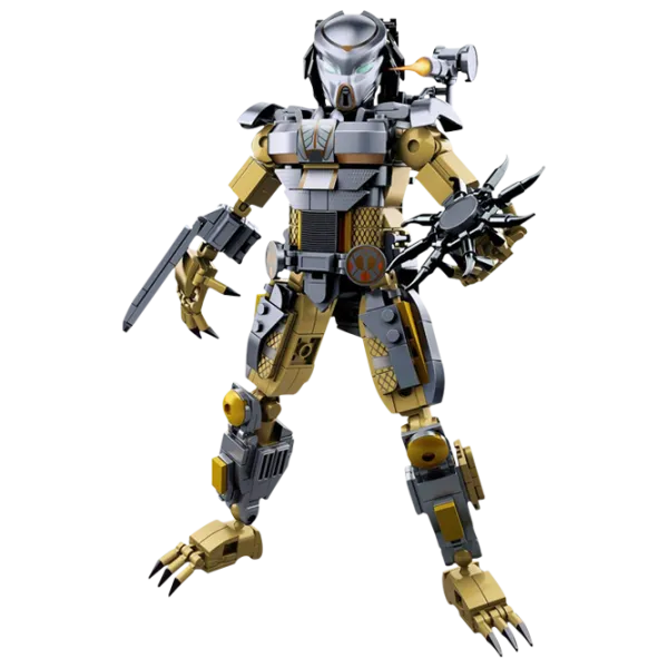 Constructor pentru copii Sluban The Predator Personaj de film/ Gray photo 2