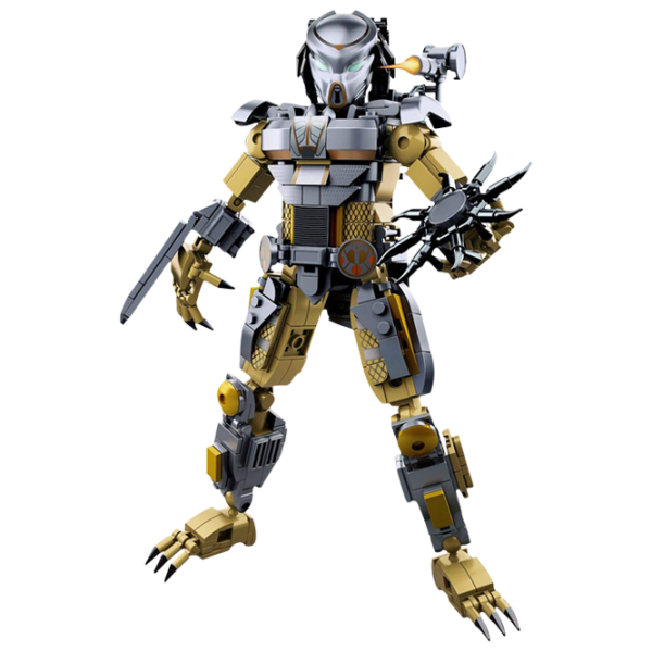 Constructor pentru copii Sluban The Predator Personaj de film/ Gray photo 2