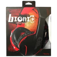 Наушники Qumo Bionic Красный Черный Проводная/ Игровой photo 4