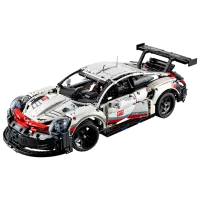 Constructor pentru copii LEGO Porsche 911 RSR Mașină/ White photo 2