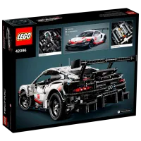 Constructor pentru copii LEGO Porsche 911 RSR Mașină/ White photo 4