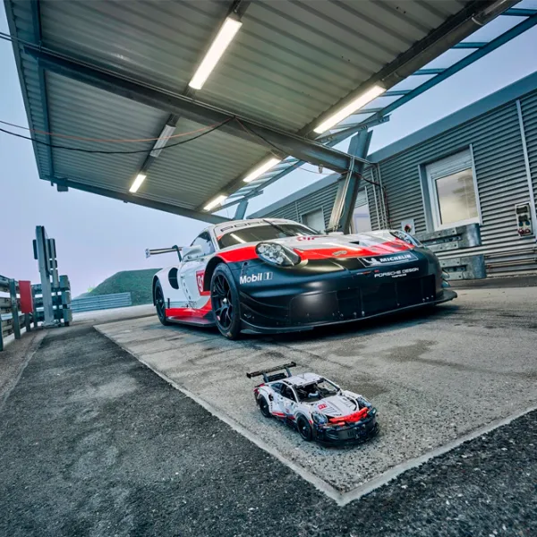 Детский конструктор LEGO Porsche 911 RSR Автомобиль/ Белый photo 9