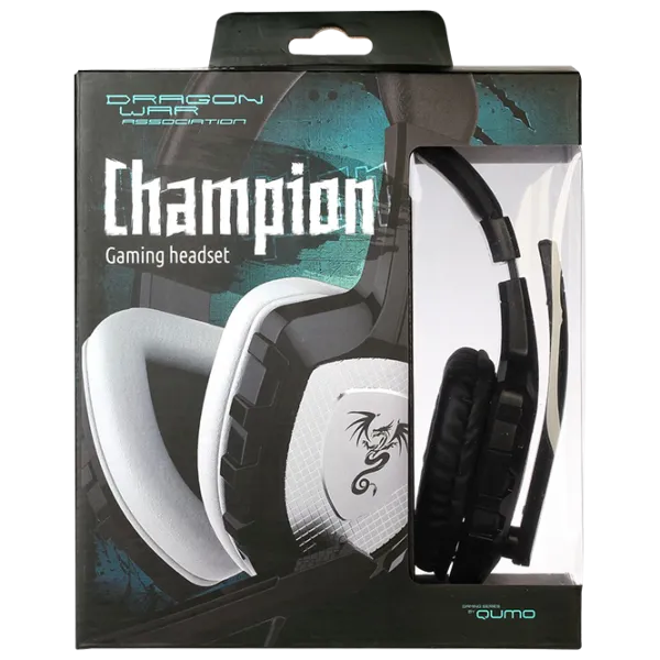 Наушники Qumo Champion Серый Черный Проводная/ Игровой photo 4 Наушники Qumo Champion Серый Черный Проводная/ Игровой photo 4