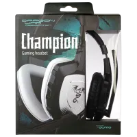 Наушники Qumo Champion Серый Черный Проводная/ Игровой photo 4