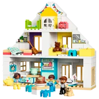 Constructor pentru copii LEGO Modular Playhouse Casa familiei/ White photo 2