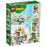 Constructor pentru copii LEGO Modular Playhouse Casa familiei/ White photo 5