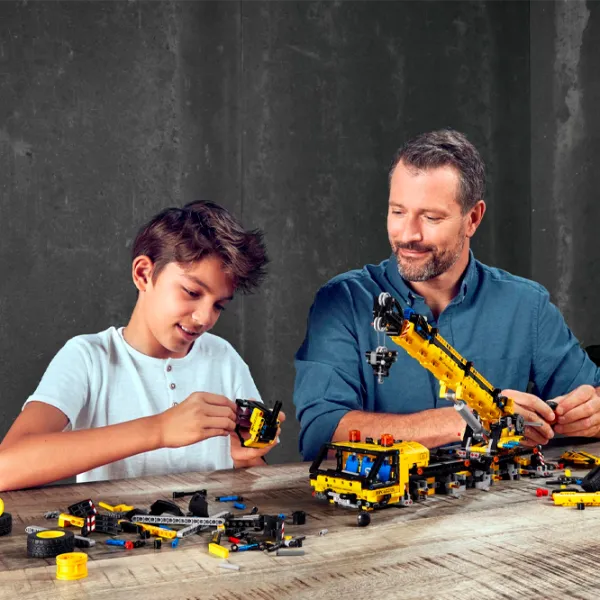 Детский конструктор LEGO Mobile Crane Кран/ Желтый photo 4