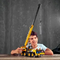 Constructor pentru copii LEGO Mobile Crane Macara/ Yellow photo 5