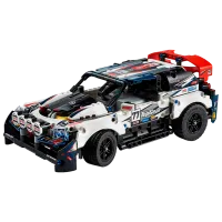 Constructor pentru copii LEGO Top Gear Rally Car Mașină/ White photo 2