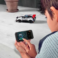 Constructor pentru copii LEGO Top Gear Rally Car Mașină/ White photo 4