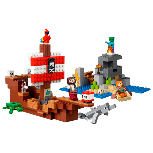 Конструктор LEGO The Pirate Ship Adventure Приключения/ Разноцветный photo 2