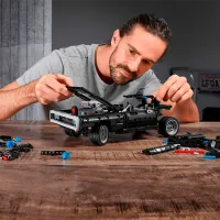 Constructor pentru copii LEGO Dom's Dodge Charger Fast & Furious/ Black photo 4