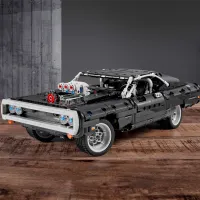 Constructor pentru copii LEGO Dom's Dodge Charger Fast & Furious/ Black photo 5
