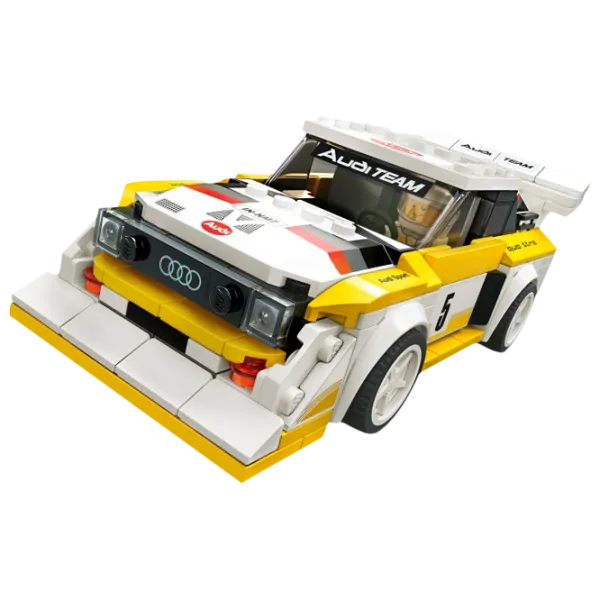 Детский конструктор LEGO Audi Sport Quattro S1 Авто/ Желтый photo 2
