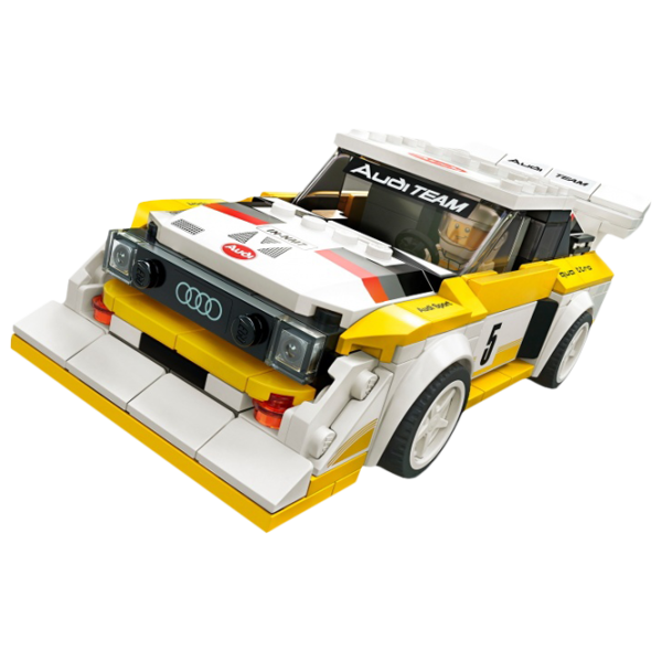 Детский конструктор LEGO Audi Sport Quattro S1 Авто/ Желтый photo 2