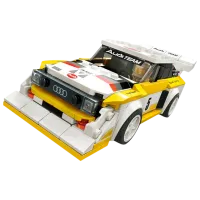 Constructor pentru copii LEGO Audi Sport Quattro S1 Auto/ Yellow photo 2