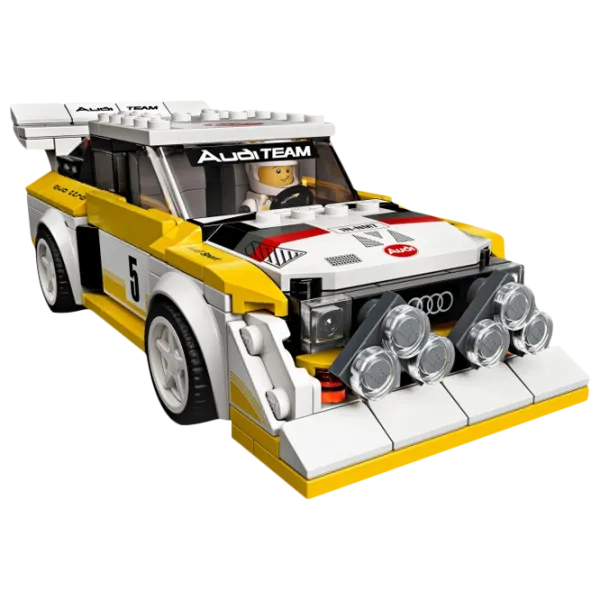 Детский конструктор LEGO Audi Sport Quattro S1 Авто/ Желтый photo 3