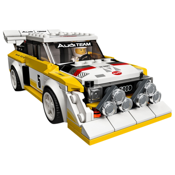 Детский конструктор LEGO Audi Sport Quattro S1 Авто/ Желтый photo 3