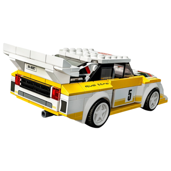 Детский конструктор LEGO Audi Sport Quattro S1 Авто/ Желтый photo 4