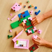 Constructor LEGO The Pig House Aventuri/ Multicolor photo 6