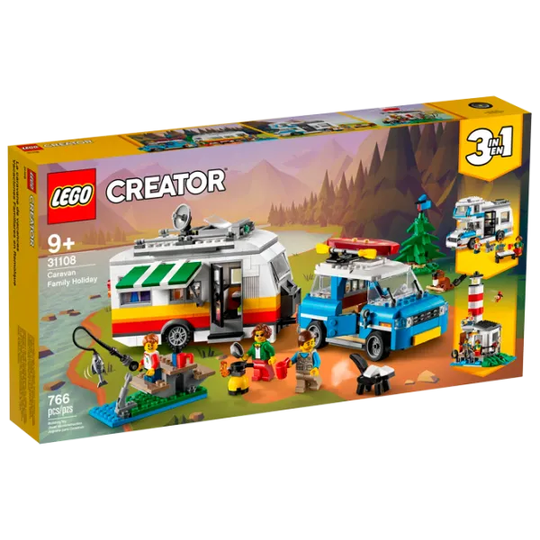 Конструктор LEGO Caravan Family Holiday Отдых на природе/ Разноцветный photo 6