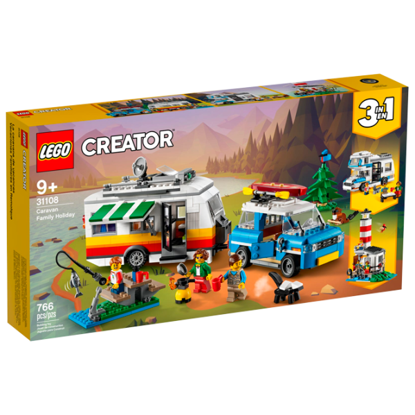 Конструктор LEGO Caravan Family Holiday Отдых на природе/ Разноцветный photo 6