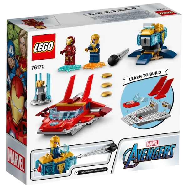 Детский конструктор LEGO Iron Man vs. Thanos Космолёт photo 2