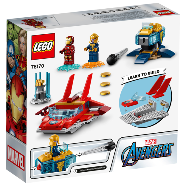 Детский конструктор LEGO Iron Man vs. Thanos Космолёт photo 2