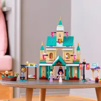 Constructor pentru copii LEGO Arendelle Castle Village Multifunction/ Multicolor photo 4