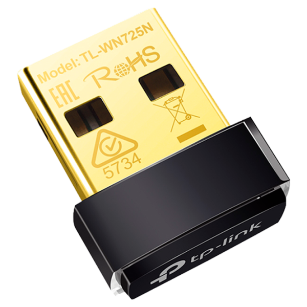 Сетевой адаптер TP-Link TL-WN725N Wi-Fi/ Черный photo 3