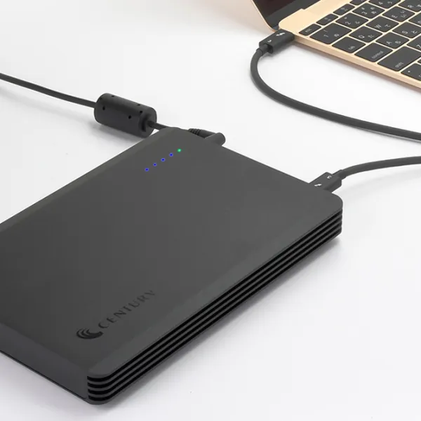 Carcasă externă pentru SSD Century CAM2NV4TB3 USB Type-C/ Black photo 6