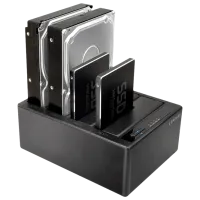 Adaptor Hub Century CROS4U31C USB Type-A/ Black photo 4