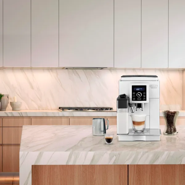 Aparat de cafea Delonghi ECAM23.460W Automată/ 1.8 l/ White photo 4