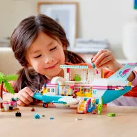 Constructor pentru copii LEGO Heartlake City Airplane Transport/ Multicolor photo 5