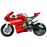 Constructor pentru copii LEGO Ducati Panigale V4 R Transport/ Red photo 4