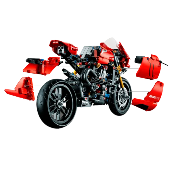 Детский конструктор LEGO Ducati Panigale V4 R Транспорт/ Красный photo 5