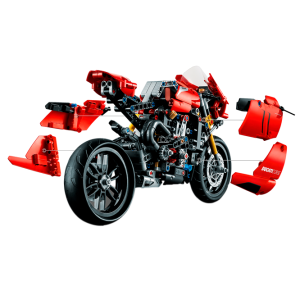 Детский конструктор LEGO Ducati Panigale V4 R Транспорт/ Красный photo 5