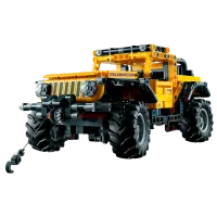 Constructor pentru copii LEGO Jeep Wrangler Transport/ Yellow photo 2