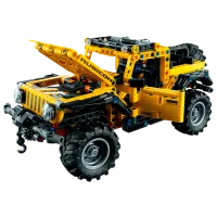 Constructor pentru copii LEGO Jeep Wrangler Transport/ Yellow photo 3