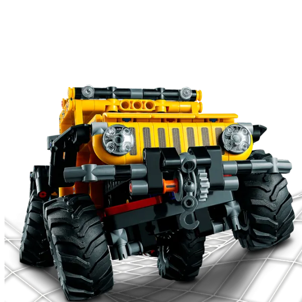 Детский конструктор LEGO Jeep Wrangler Транспорт/ Желтый photo 4