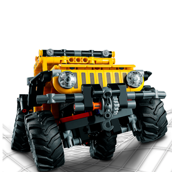 Детский конструктор LEGO Jeep Wrangler Транспорт/ Желтый photo 4