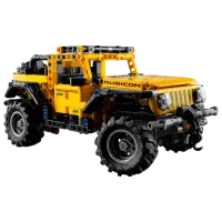 Constructor pentru copii LEGO Jeep Wrangler Transport/ Yellow photo 5