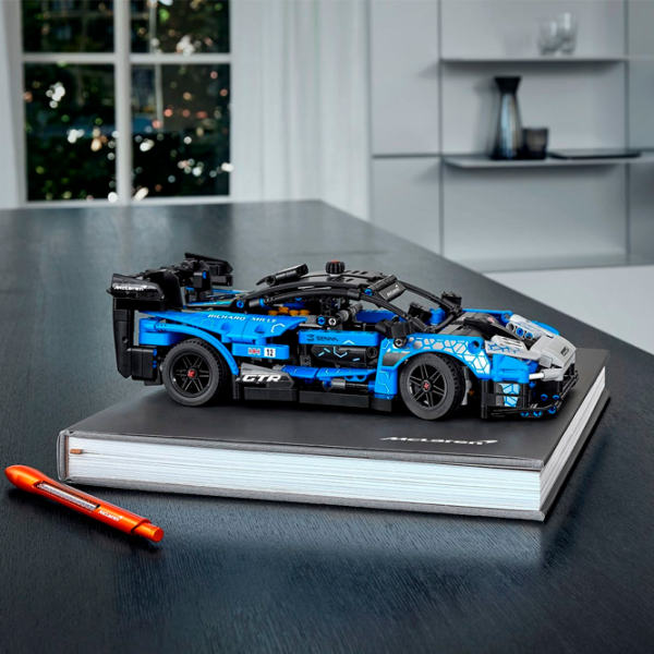 Детский конструктор LEGO McLaren Senna GTR Транспорт/ Синий photo 5